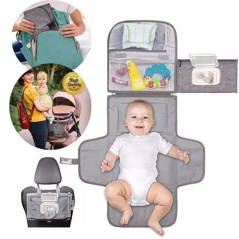 Portable Waterproof Baby Diaper Changing Pad