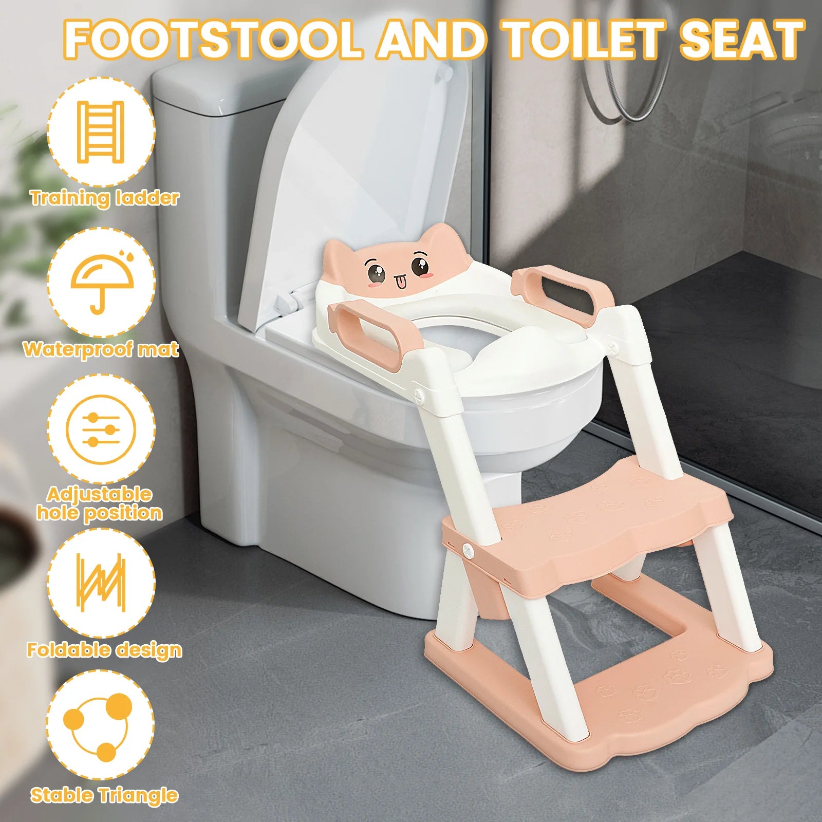 Foldable Portable Baby Boy Potty Training Seat