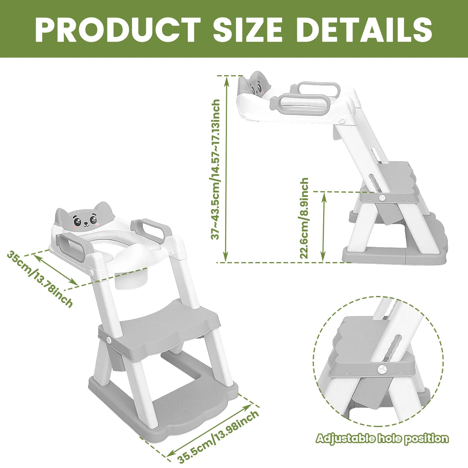 Foldable Portable Baby Boy Potty Training Seat