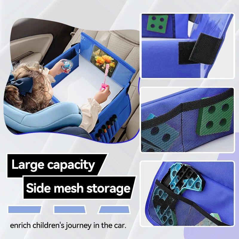 Kids Travel Tray for Car and Road Trips