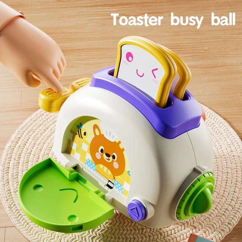 Montessori Busy Cube Sensory Toy