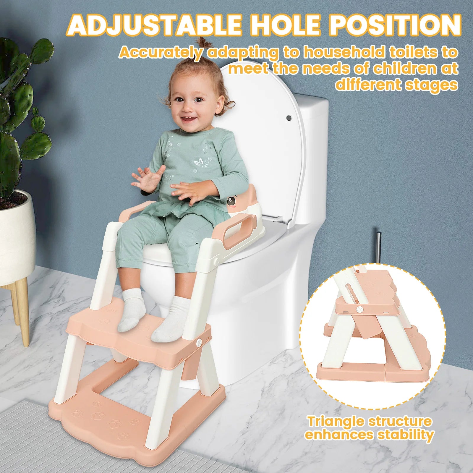 Foldable Portable Baby Boy Potty Training Seat