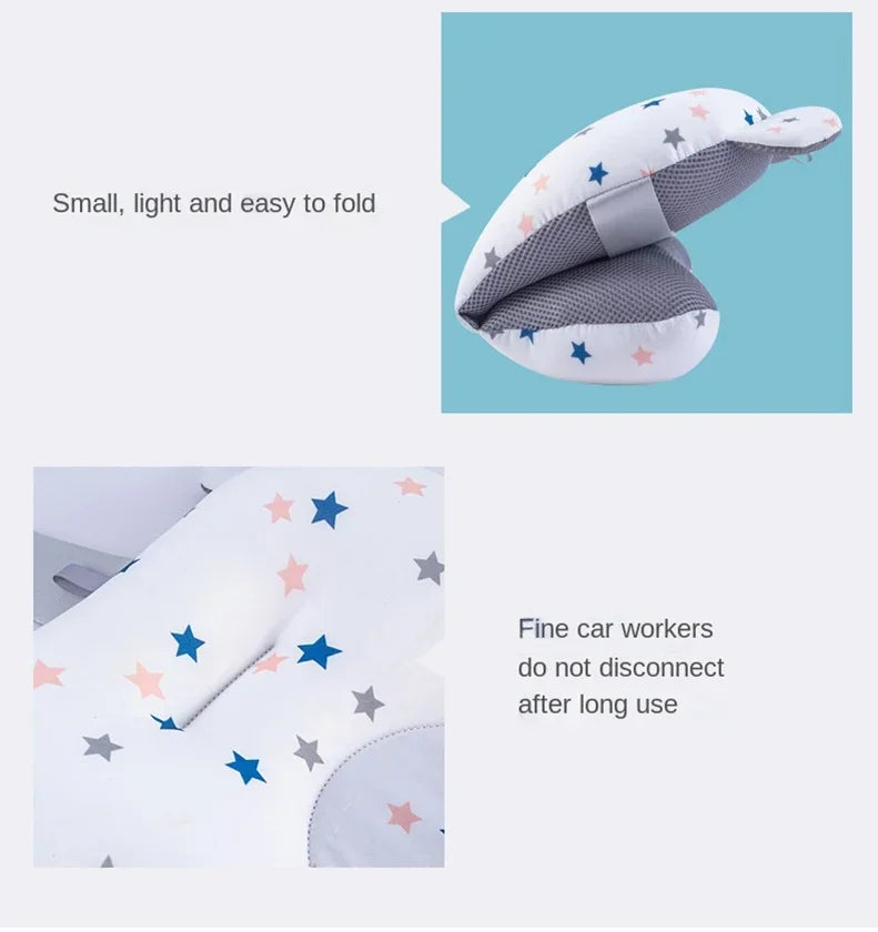 Newborn Bath Pillow – Soft Anti-Slip Baby Support Cushion