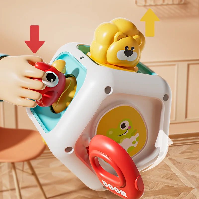 Montessori Busy Cube Sensory Toy