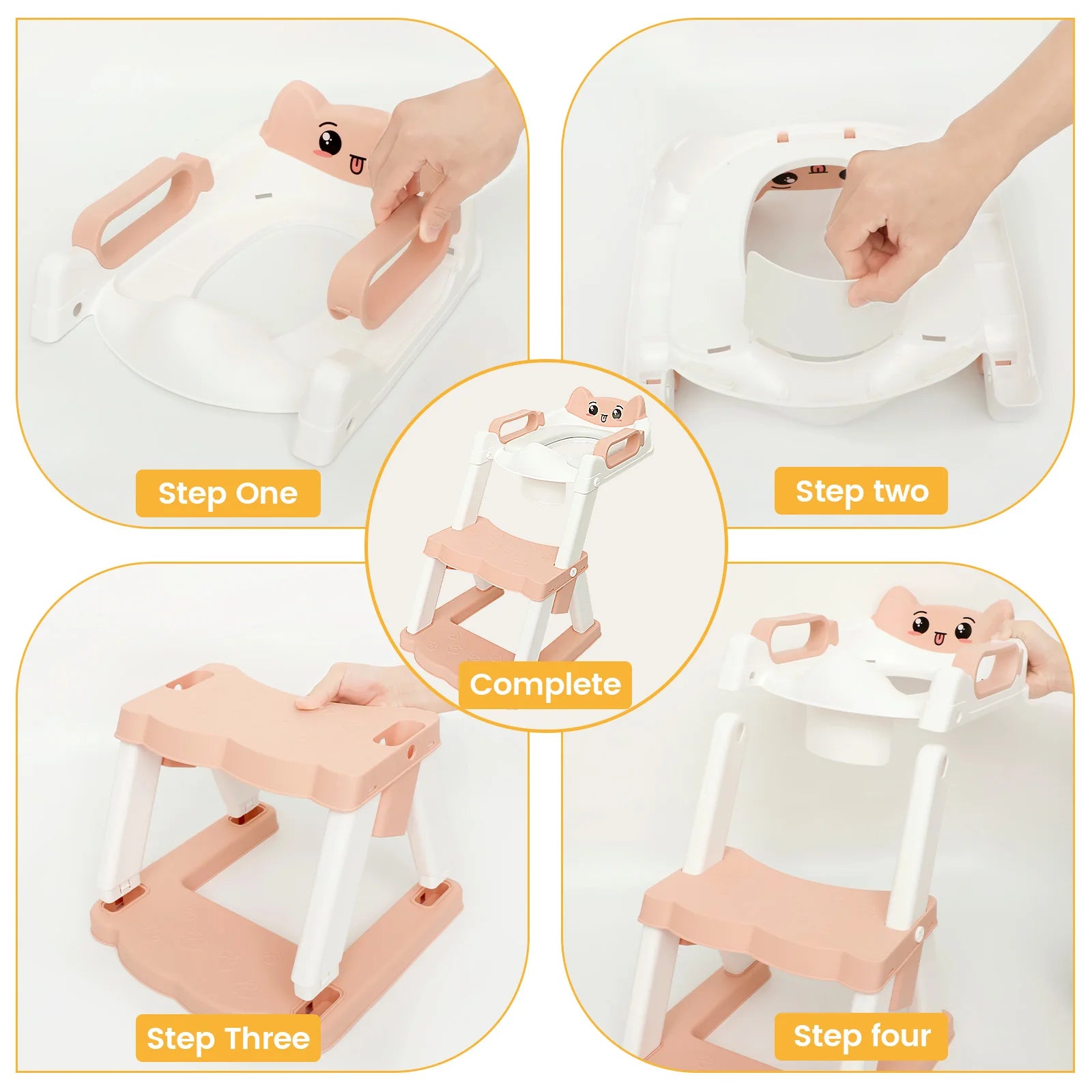 Foldable Portable Baby Boy Potty Training Seat