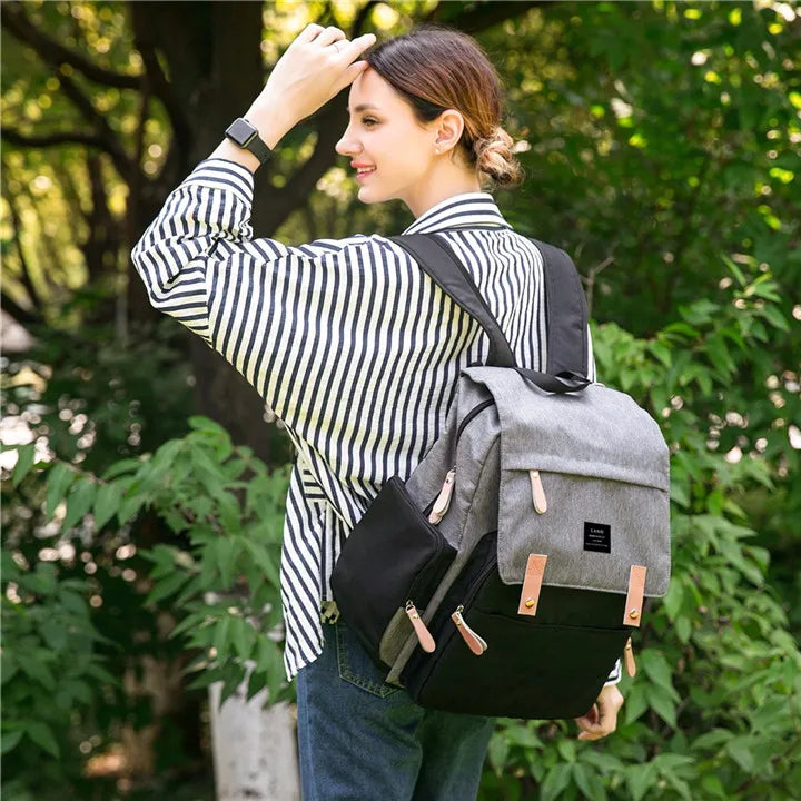 LAND Large Capacity Mommy Diaper Backpack