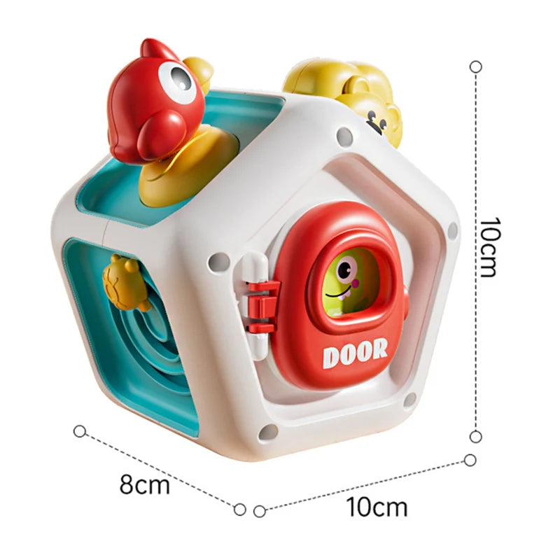 Montessori Busy Cube Sensory Toy
