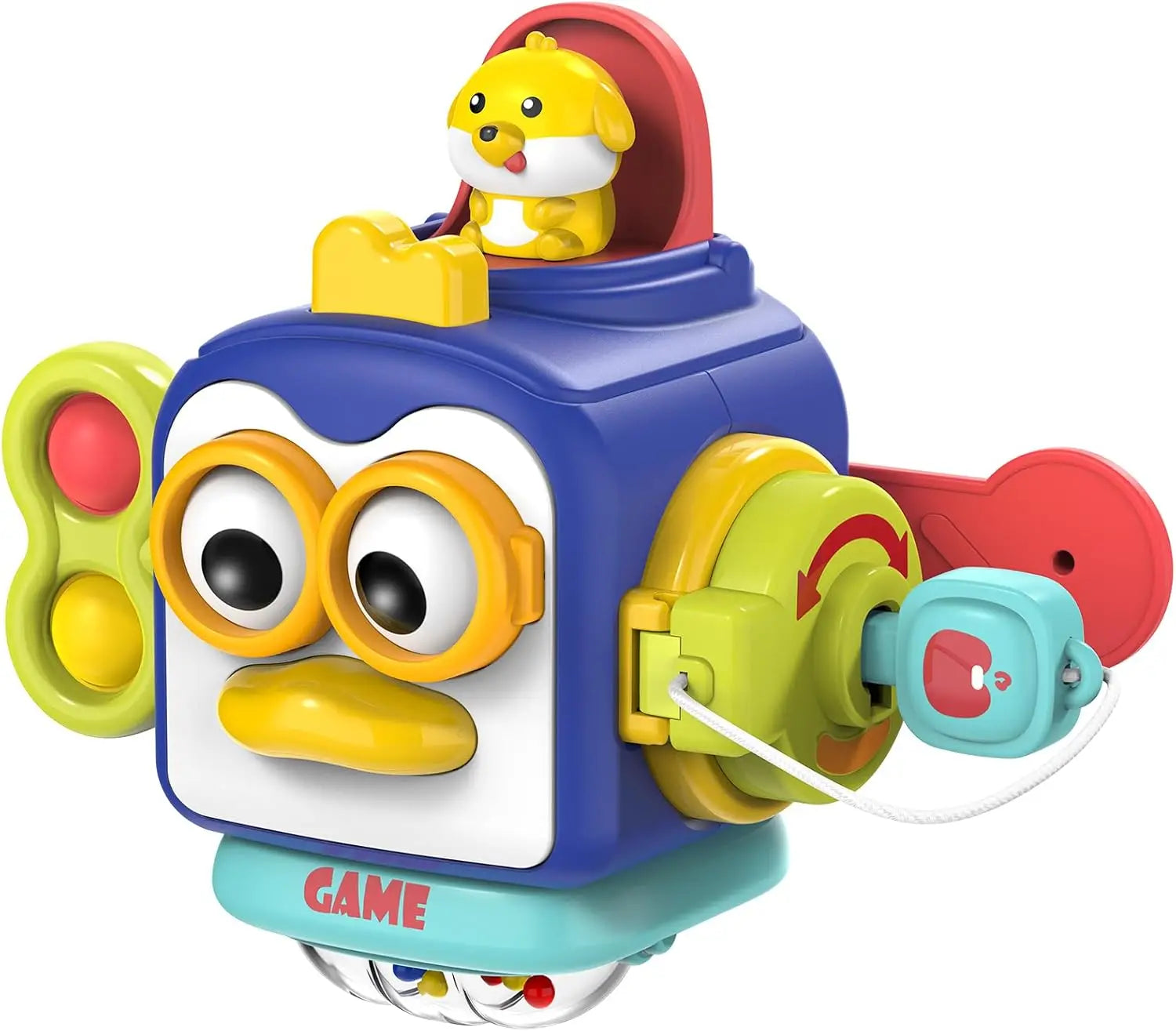 Montessori Busy Cube Sensory Toy