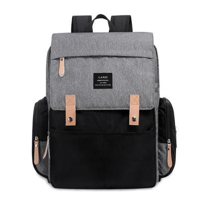 LAND Large Capacity Mommy Diaper Backpack