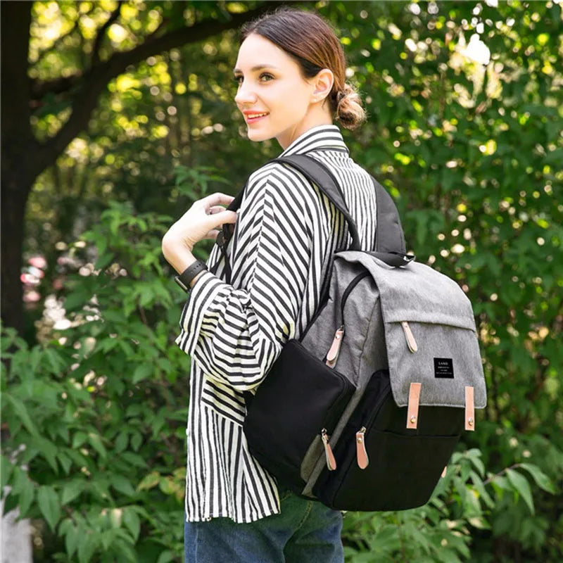 LAND Large Capacity Mommy Diaper Backpack