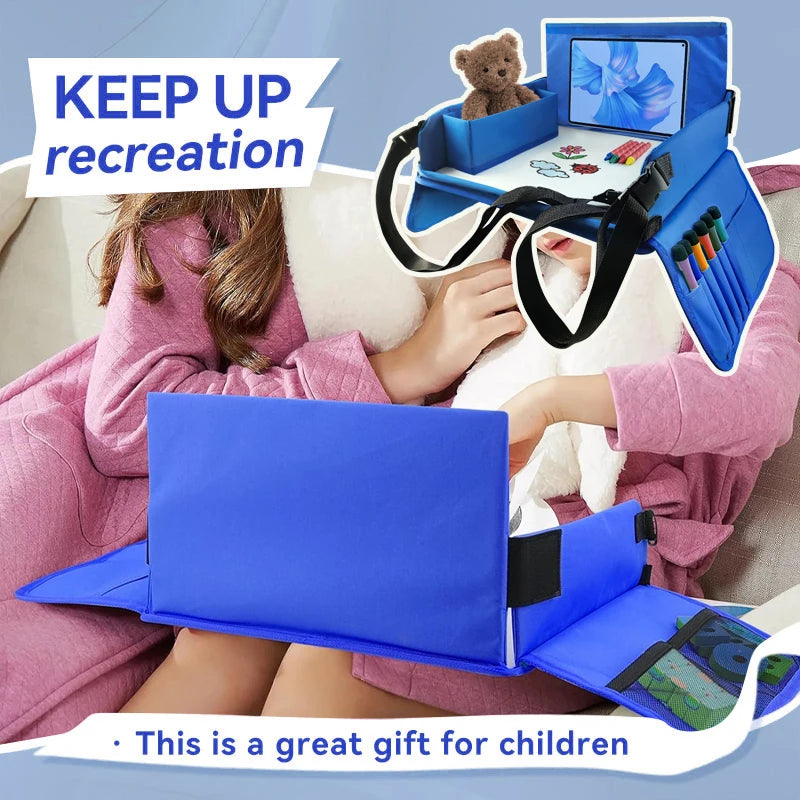Kids Travel Tray for Car and Road Trips