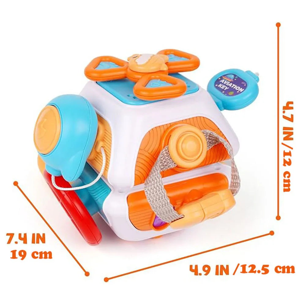 Montessori Busy Cube Sensory Toy