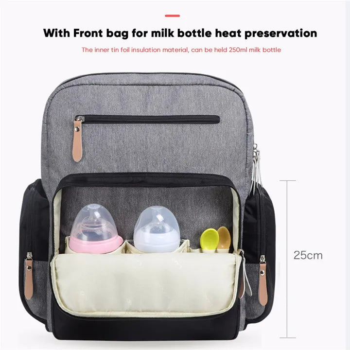 LAND Large Capacity Mommy Diaper Backpack