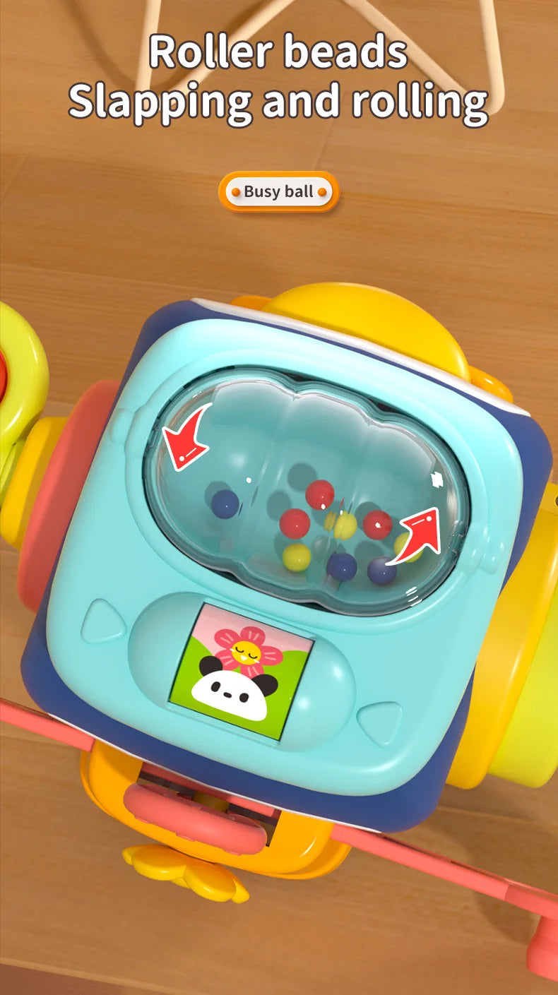 Montessori Busy Cube Sensory Toy