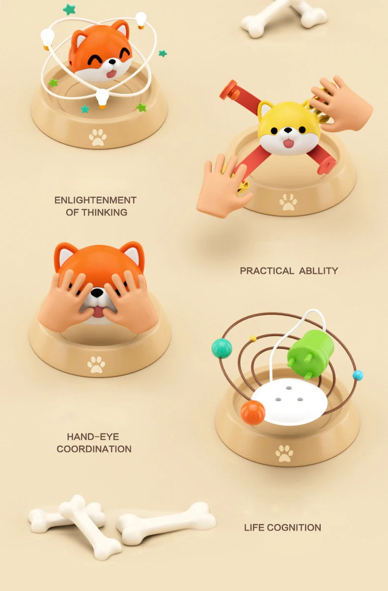 Montessori Busy Cube Sensory Toy