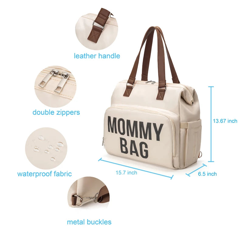 Baby Diaper Bag for Moms – Multi-Functional Maternity Backpack