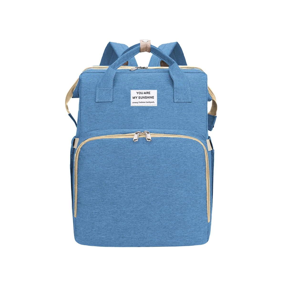 Lightweight Folding Mommy Backpack with Portable Crib