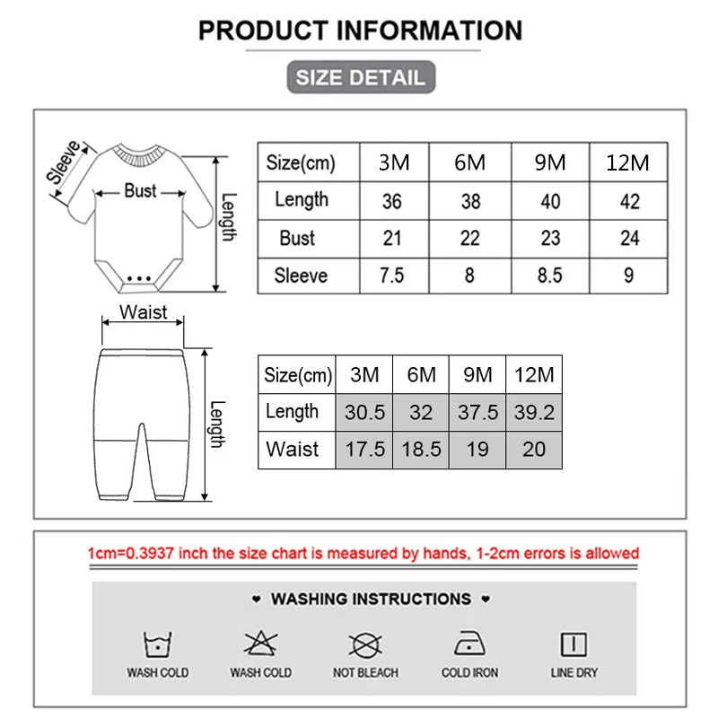 Kiddiezoom 10 Pcs Baby Clothing Set – Soft Unisex Newborn Bodysuits & Pants