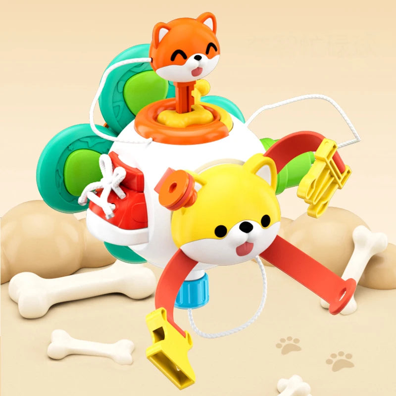 Montessori Busy Cube Sensory Toy